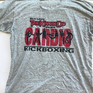 Taekwondo kickboxing tee